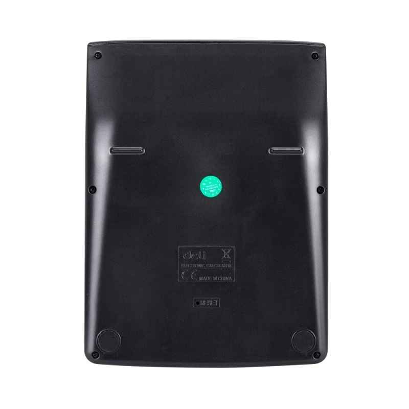 Калкулатор Deli Core E1630 настолен,12 dgt, TAX, 198 х 146 х 40 мм, черен